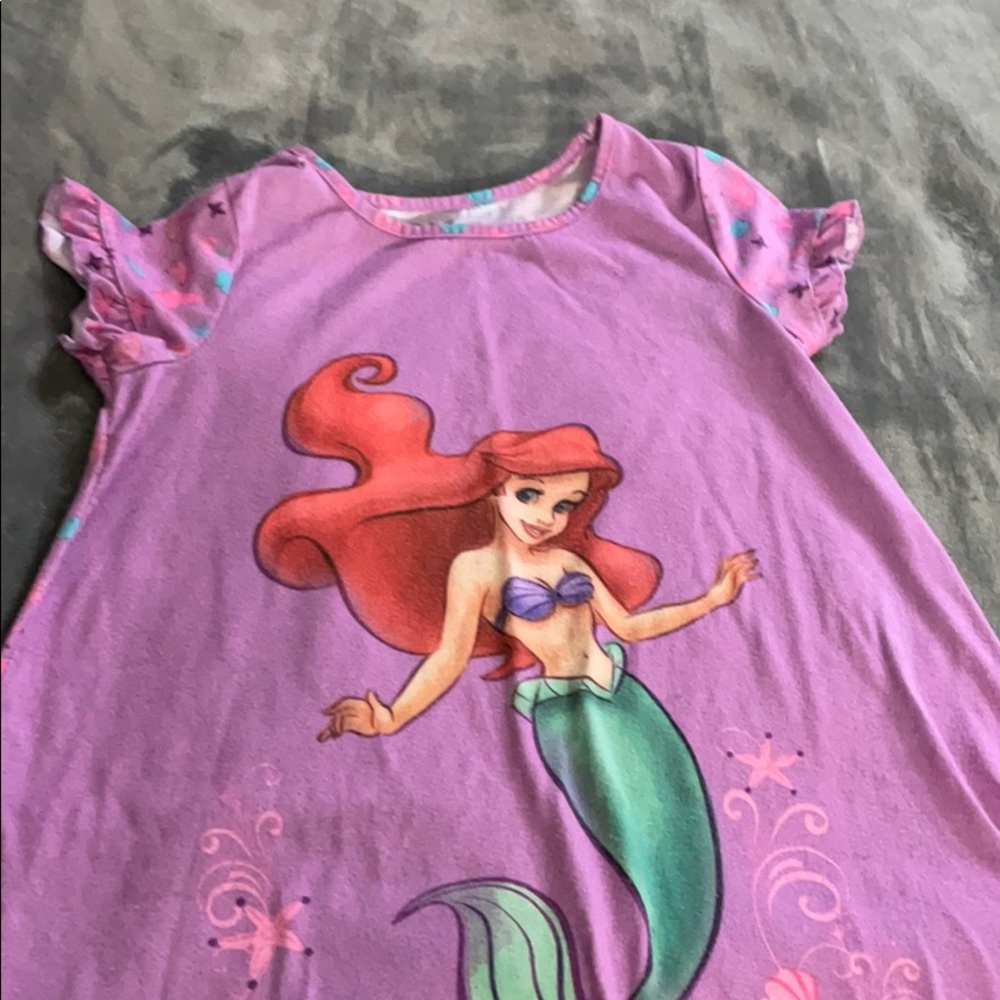 Little mermaid night gown